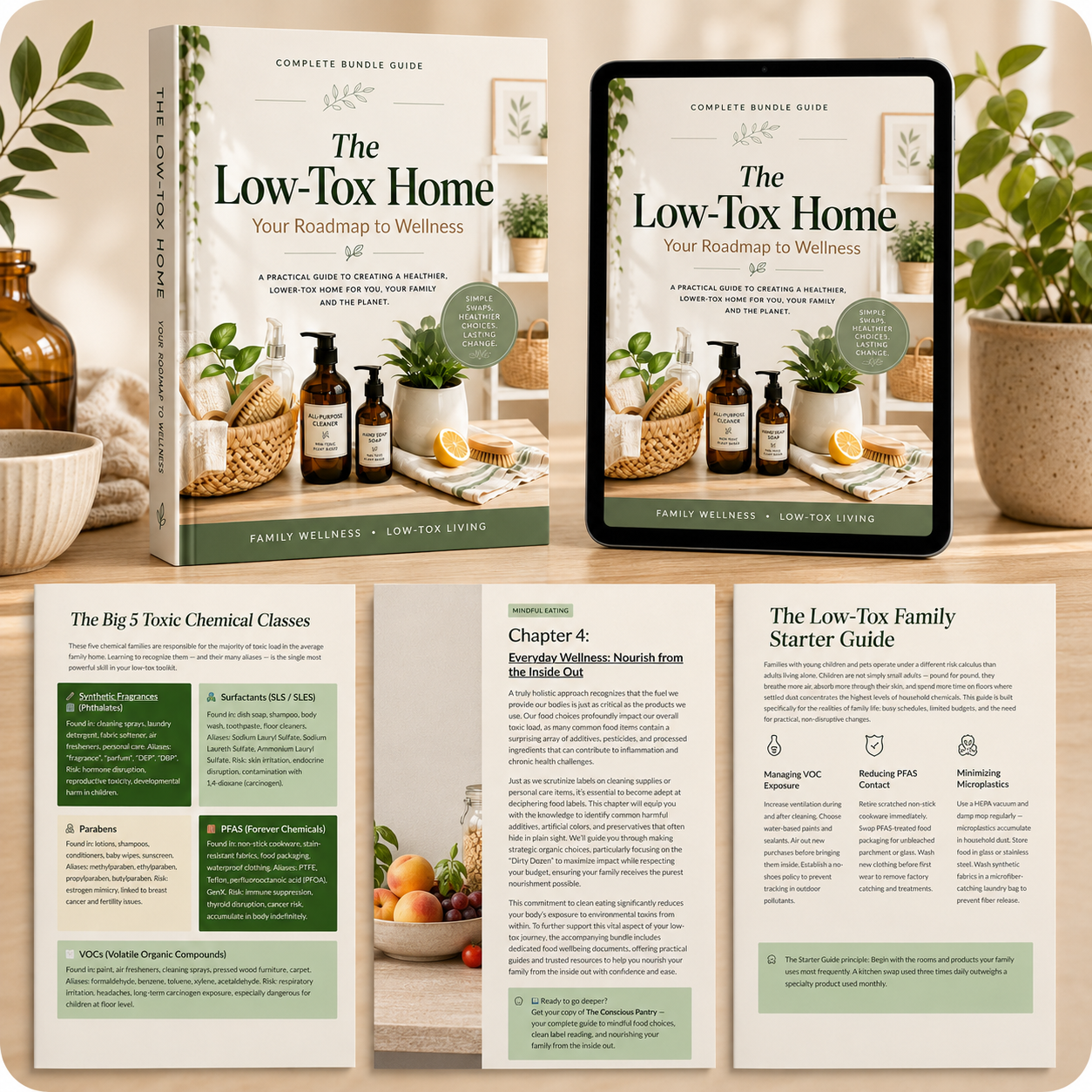The Low-Tox Home complete bundle preview
